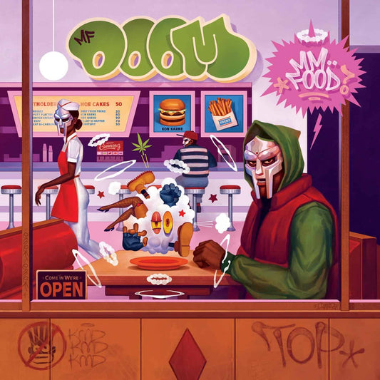 Image of Front Cover of CD - NEW/NEW - MF DOOM, MM...Food (20 Year Anniversary) (Rhymesayers Entertainment; RSE400CD, Europe 2024 Reissue, Gatefold Card Sleeve, Inner), ,  - 1816618C