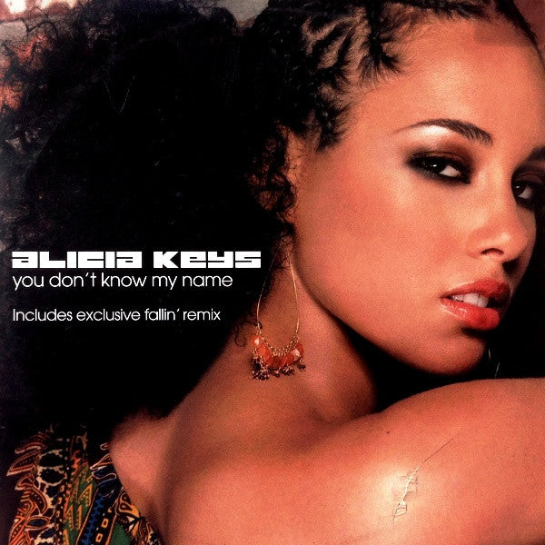 Image of Front Cover of 2x12" - VG/VG - ALICIA KEYS, You Don't Know My Name (J Records; 82876 57460 1, Europe 2003, Picture Sleeve), Sticker ghost on front sleeve,  - 1716501C