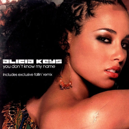 Image of Front Cover of 2x12" - VG/VG - ALICIA KEYS, You Don't Know My Name (J Records; 82876 57460 1, Europe 2003, Picture Sleeve), Sticker ghost on front sleeve,  - 1716501C