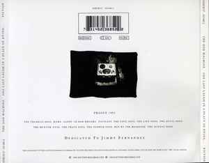 Image of Back Cover of CD - VG+/VG+ - THE GOD MACHINE, One Last Laugh In A Place Of Dying... (Fiction Records; FIXCD 27, UK & Europe 1994, Jewel Case, Booklet), ,  - 1736126E