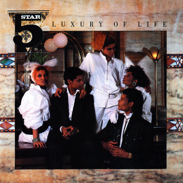Image of Front Cover of CD - EX/EX - 5 STAR, Luxury Of Life (Special Edition 2010) (Cherry Pop; CR POP 73, UK 2010 Reissue), Opened Instore,  - 1756172S
