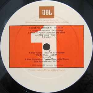Image of Label Cover of 2xLP - VG/VG+ - VARIOUS, Sessions (JBL; none, US 1973, Inner, Fatboy Slim 'Praise you' sample source), Light marks on sleeve.,  - 1726132E