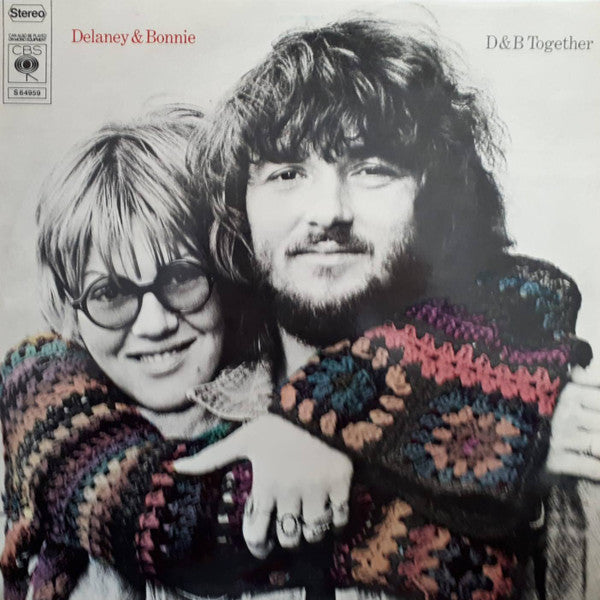 Image of Front Cover of LP - VG/VG - DELANEY & BONNIE, D & B Together (CBS; 64959, UK 1972, White Label Promo, Inner),  couple of light marks, name written on inner, light cover wear,  - 1746211S