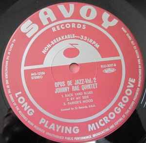 Image of Label Cover of LP - VG+/VG+ - JOHN RAE, BOBBY JASPAR, STEVE KUHN, JAKE HANNA, JOHN NEVES, Opus De Jazz Vol.2 (Savoy Records; KIJJ-2017, Japan 1990, Inner, With Obi), ,  - 1746216S