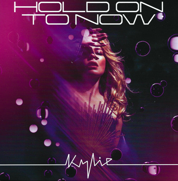 Image of Front Cover of 7" - VG+/VG+ - KYLIE, Hold On To Now (BMG; 964000491, UK 2023, White Vinyl), ,  - 1756231S