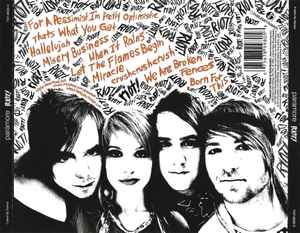 Image of Back Cover of CD - NEW/NEW - PARAMORE, Riot! (Fueled By Ramen; 7567-89980-5, Europe Reissue, Jewel Case), ,  - 1736197E