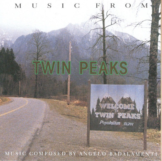 Image of Front Cover of CD - NEW/NEW - ANGELO BADALAMENTI, Music From Twin Peaks (Warner Bros; 7599-26316-2, Europe 1990 Reissue, Jewel Case), ,  - 3816337C