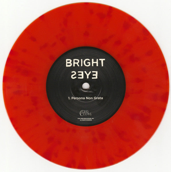 Image of Label Cover of 7" - VG+/VG+ - BRIGHT EYES, Persona Non Grata (Dead Oceans; DOC223LP-C1, US 2020, Insert, Orange Translucent With Opaque Red Splatter), ,  - 1756243S
