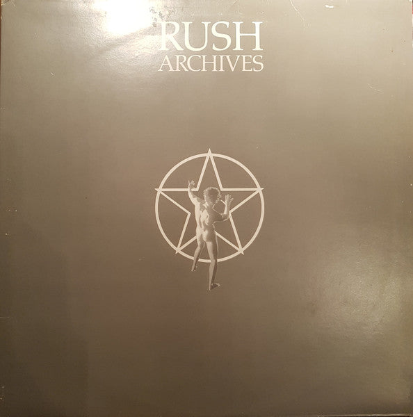 Image of Front Cover of 3xLP - VG/G+ - RUSH, Archives (Mercury; 6641 799, UK 1978, Gatefold, No 'JACKO' in Runnouts), Side 2 has a long light mark, rest of sides are strong VG, Edge and ring wear to sleeve. ,  - 2316475C