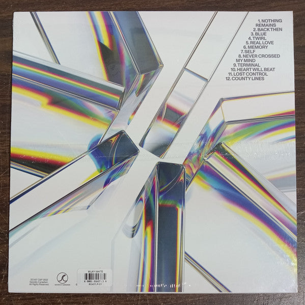 Image of Back Cover of LP - VG/VG+ - WHITNEY, Spark (Secretly Canadian; SC437, US 2022, Inner, Milky White Vinyl, Limited Edition), Light wear to sleeve.,  - 1746283S