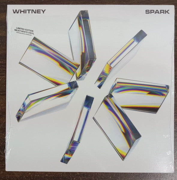 Image of Front Cover of LP - VG/VG+ - WHITNEY, Spark (Secretly Canadian; SC437, US 2022, Inner, Milky White Vinyl, Limited Edition), Light wear to sleeve.,  - 1746283S