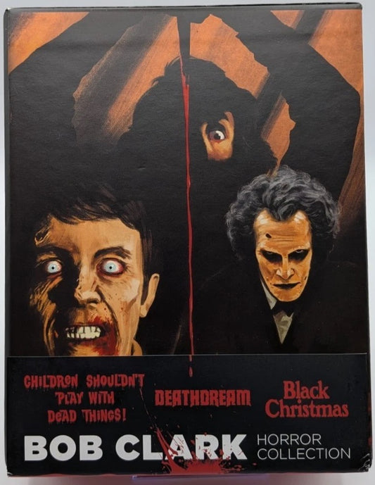 Image of Front Cover of 3xDVD - VG+/EX - BOB CLARK, Bob Clark Horror Collection (101; 029, UK , Box Set, Booklet), ,  - 1736242E