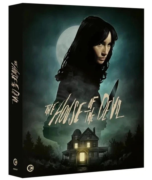 Image of Front Cover of Blu-Ray - VG+/EX - TI WEST, The House of the Devil (Second Sight; 2NDBR4246, Europe 2009, Box Set, Book, 6 Postcards), ,  - 1736270E