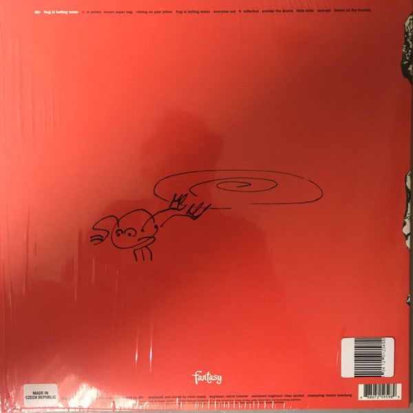 Image of Back Cover of LP - VG+/EX - DIIV, Frog In Boiling Water (Fantasy; 00888072595989, Europe 2024, Booklet, Green Vinyl, Limited Edition), Still In Opened Shrinkwrap With Hype Sticker,  - 1746286S