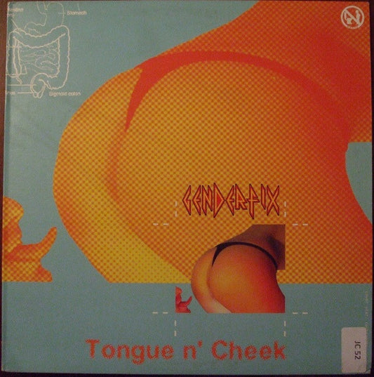 Image of Front Cover of 12" - G+/G+ - GENDERFIX, Tongue n' Cheek (BugEyed Records; FIX 010, Canada 2003, Picture Sleeve, Booklet), Strong G+, light marks only. Stickers on sleeve.,  - 1726434E