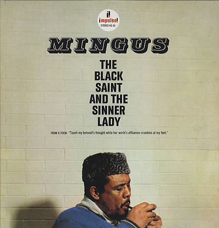 Image of Front Cover of LP - VG/VG - CHARLES MINGUS, The Black Saint And The Sinner Lady (Jasmine Records; JAS 13, UK 1982 Reissue), ,  - 1716680C