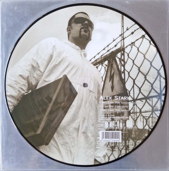 Image of Back Cover of 12" - /VG - ALEK STARK / ROBERT CALVIN, Untitled (Star Whores Records; SWR 002.03, Spain 2002, Clear Plastic Sleeve, Pic), , A1 Alek Stark   We Love You (Extraextended Version)A2 Alek Stark   Elektric Love (Shock By Shock)A3 Alek Stark   We Love You (Vocals)B1 Robert Calvin   Necronovia (Spanish Disko Version)B2 Robert Calvin   MorodeadorB3 Robert Calvin   Neverending Story - 1726448E