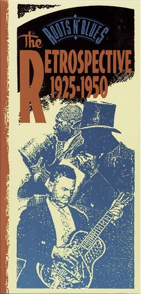 Image of Front Cover of 4xCD - VG/VG+ - VARIOUS, Roots N' Blues - The Retrospective (1925-1950) (Columbia; C4K 47911, US Reissue, Box Set, Booklet), ,  - 3416369C