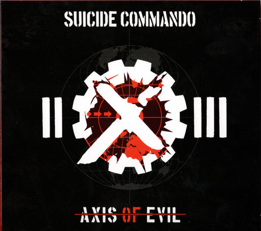 Image of Front Cover of 2xCD - VG+/VG+ - SUICIDE COMMANDO, Axis Of Evil (Out Of Line; OUT 1295 | 1325, Germany 2023, Double Digipak, Booklet), ,  - 1736307E