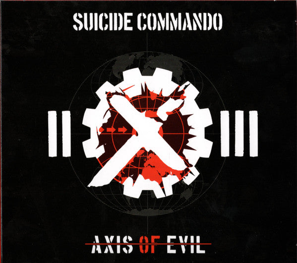 Image of Front Cover of 2xCD - VG+/VG+ - SUICIDE COMMANDO, Axis Of Evil (Out Of Line; OUT 1295 | 1325, Germany 2023, Double Digipak, Booklet), ,  - 1736307E