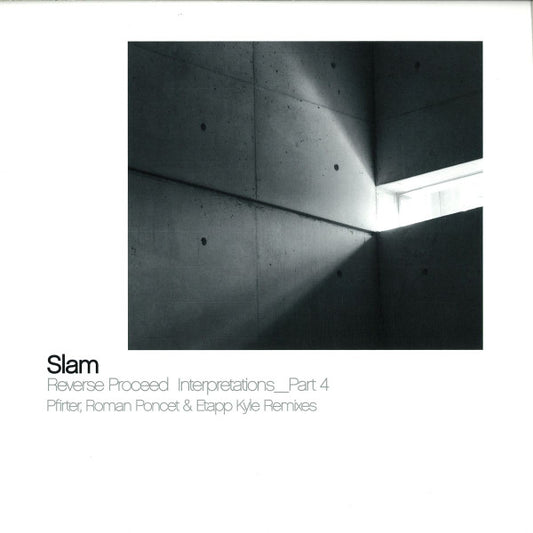 Image of Front Cover of 12" - VG+/VG+ - SLAM, Reverse Proceed Interpretations_Part 4 (Soma Quality Recordings; Soma436, UK 2015, Picture Sleeve), ,  - 1716732C