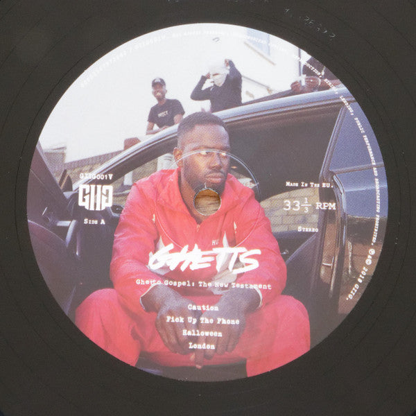 Image of Label Cover of 2xLP - VG+/VG+ - GHETTS, Ghetto Gospel: The New Testament (GIIG; GIIG001V, Europe 2019, Gatefold, 2 Inners), ,  - 1726443E