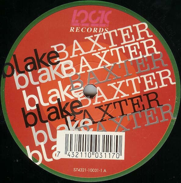 Image of Back Cover of 12" - /VG+ - BLAKE BAXTER, One More Time (Logic Records; 74321-10031-1, Germany 1992, Company Sleeve), ,  - 1746344S