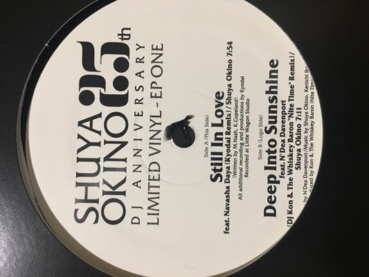 Image of Front Cover of 2xLP - /EX - SHUYA OKINO, 25th DJ Anniversary (Limited Vinyl) (Especial Distribution; ESPD-023, Japan 2014, Limited to 100 copies. Comes with a tote bag.), Discs look unplayed. No tote bag.,  - 1726483E