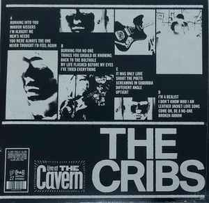 Image of Back Cover of 2xLP - EX/EX - THE CRIBS, Live At The Cavern (Sonic Blew; COOP805LP, UK 2022, Gatefold, 2 Inners, Ltd to 2000), Opened Instore, Still In Shrinkwrap,  - 1746383S