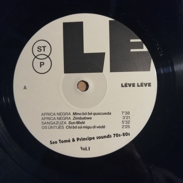 Image of Label Cover of 2xLP - NEW/NEW - VARIOUS ARTISTS, Leve Leve : Sao Tome & Principe Sounds 70s-80s Vol.1 (Bongo Joe Records; BJR40, Europe 2026 Reissue, Gatefold, Booklet), , The two Portuguese-speaking African islands of Sao Tom  & Principe, located in the Gulf of Guinea, created an unique music called Puxa : a refined mixture of various musical components from both sides of the Atlantic Ocean. A blend of Semba, Merengue, Kompas, Soukouss, Coladeira patterns, often pushing forward with a voodoo-like 