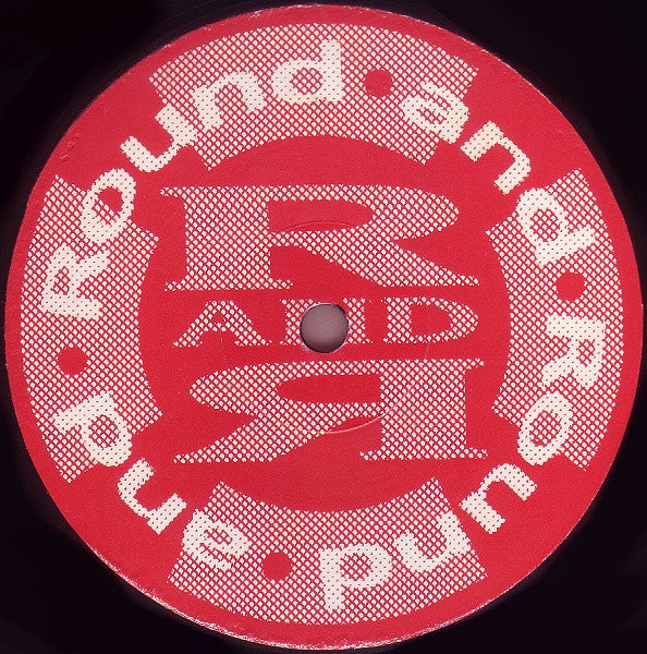 Image of Back Cover of 12" - /VG - BASSCULT, Paradise Place (Round And Round; RR 9215, Belgium 1993, Die Cut Company Sleeve), light marks only. original company sleeve,  - 1746387S