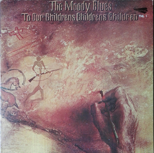Image of Front Cover of LP - VG/VG+ - THE MOODY BLUES, To Our Childrens Childrens Children (Threshold; THL 1, Japan 1971 Reissue, Pasteback Gatefold, NO Insert, No Obi), light edge wear,  - 1846004S
