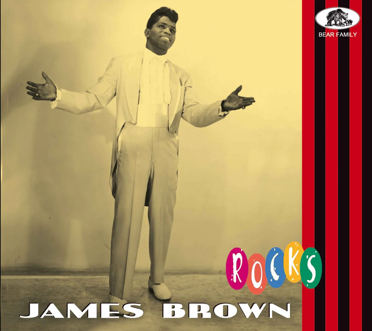 Image of Front Cover of CD - VG+/VG+ - JAMES BROWN, James Brown - Rocks (Bear Family Records; BCD17775, Germany 2026, Digipak, Booklet), ,  - 1816005C
