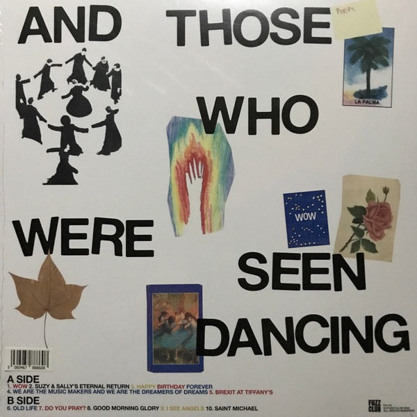 Image of Back Cover of LP - EX/EX - TESS PARKS, And Those Who Were Seen Dancing (Fuzz Club Records; FC175, UK 2022, Ultra Clear Vinyl. 180g), Still In Opened Shrinkwrap With Hype Sticker,  - 1816024C