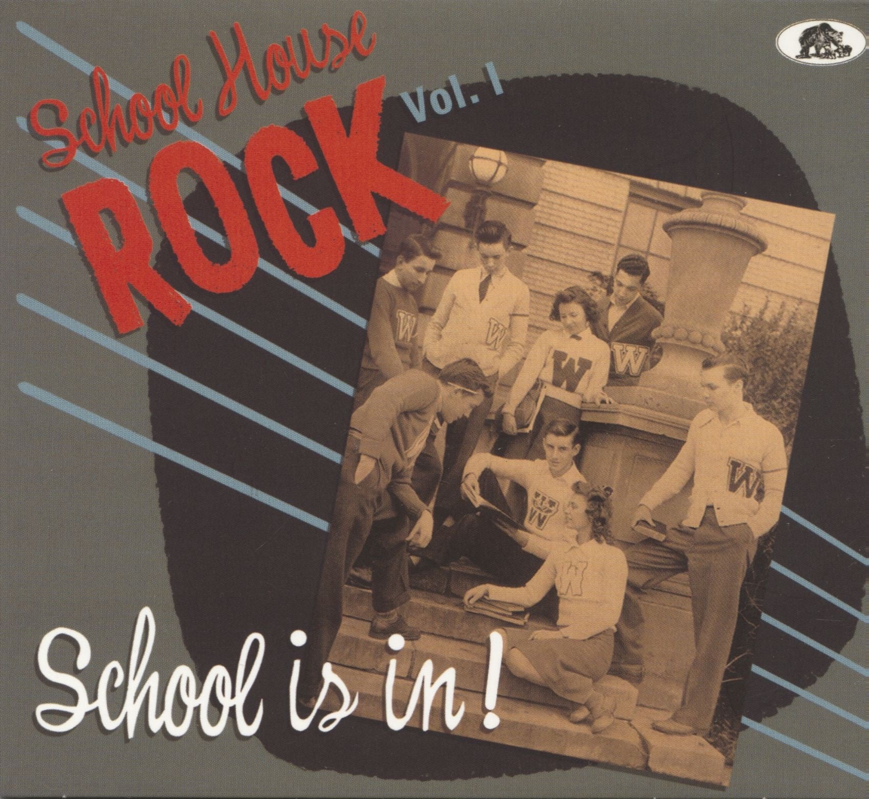 Image of Front Cover of CD - M/M - VARIOUS, School House Rock Vol.1 - School Is In! (CD) (Bear Family Records; BCD17668, Germany 2024, Digipak), SEALED,  - 1816008C