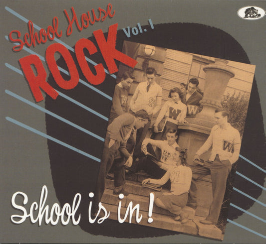 Image of Front Cover of CD - M/M - VARIOUS, School House Rock Vol.1 - School Is In! (CD) (Bear Family Records; BCD17668, Germany 2024, Digipak), SEALED,  - 1816008C