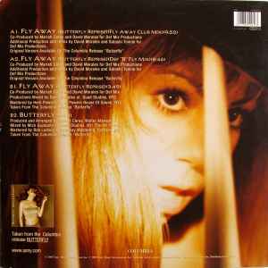 Image of Back Cover of 12" - VG/G+ - MARIAH CAREY, Butterfly (Columbia; 665095 6, Europe 1997, Picture Sleeve), Extensively hairlined. Mild damage to corners and edges of sleeve,  - 1816049C