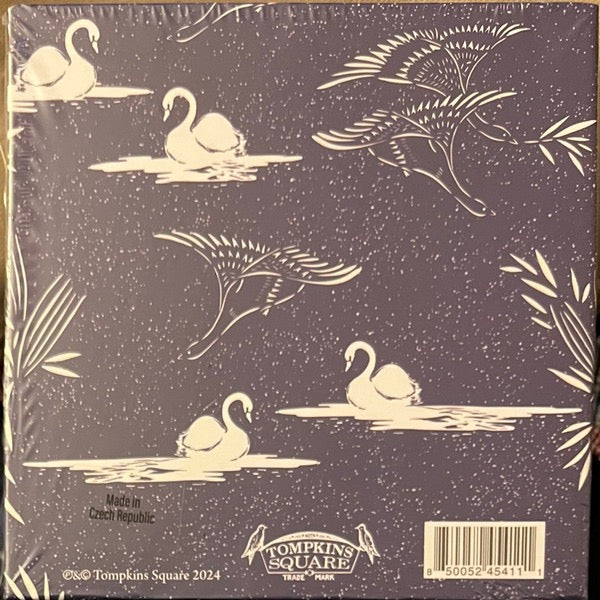 Image of Back Cover of 5xCD - VG+/VG+ - ROBBIE BASHO, Snow Beneath The Belly Of A White Swan (The Lost Live Recordings) (Tompkins Square; TSQ4111, US 2024, Box Set, Booklet & Poster), Still In Opened Shrinkwrap,  - 1816011C