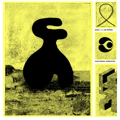 Image of Front Cover of LP - VG+/VG+ - DECOY WITH JOE MCPHEE, Spontaneous Combustion (Otoroku; ROKU002, UK 2013, Picture Sleeve, Inner, Recorded At Cafe OTO), Light Marks only.,  - 1826071E