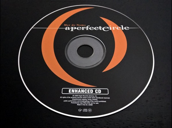 Image of Label Cover of 2xCD - VG/VG+ - A PERFECT CIRCLE, Mer De Noms (Virgin; 7243 8 502612 6, Europe 2000, Box Set, Inner), Slight Shelf Wear. Small Crease.,  - 1816074C