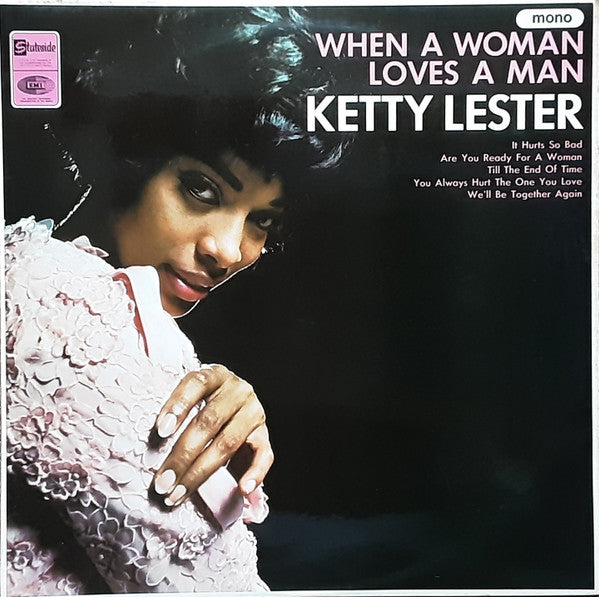 Image of Front Cover of LP - VG/VG - KETTY LESTER, When A Woman Loves A Man (Stateside; SL 10196, UK 1966, Mono), ,  - 1846061S