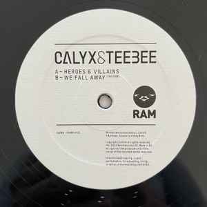 Image of Label Cover of 2x12" - VG/VG - CALYX & TEEBEE, All Or Nothing (RAM Records ; RAMMLP15, UK 2012, Picture Sleeve), light marks only. creasing to sleeve edge,  - 1846100S