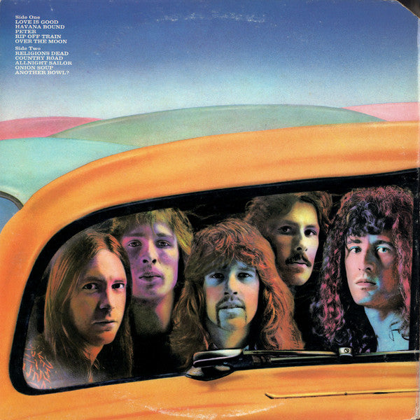 Image of Back Cover of LP - VG/VG - THE PRETTY THINGS, Freeway Madness (Warner Bros. Records; BS 2680, US 1973, Gatefold, Terre Haute Pressing), Writing On Front Sleeve,  - 1726535E