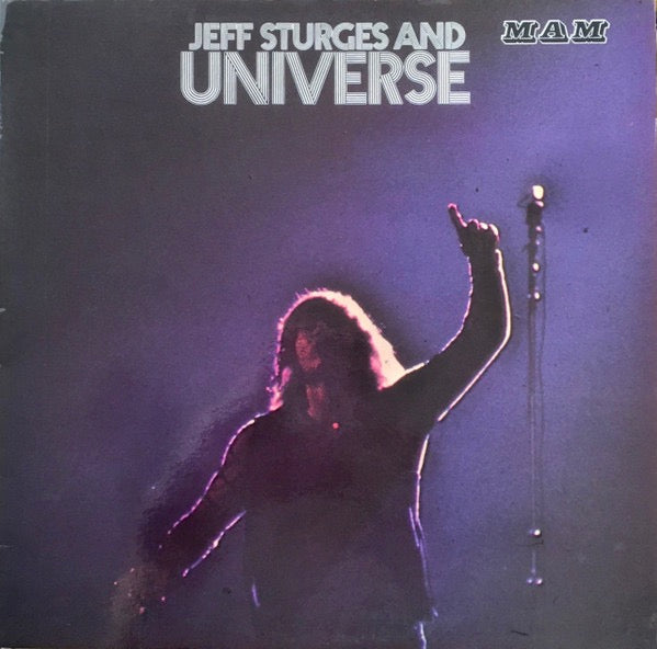 Image of Front Cover of LP - VG/VG+ - JEFF STURGES, Jeff Sturges And Universe (MAM Black Labels; MAMA 1002, UK 1971, Gatefold), Writing inside gatefold, corner bump,  - 1846113S