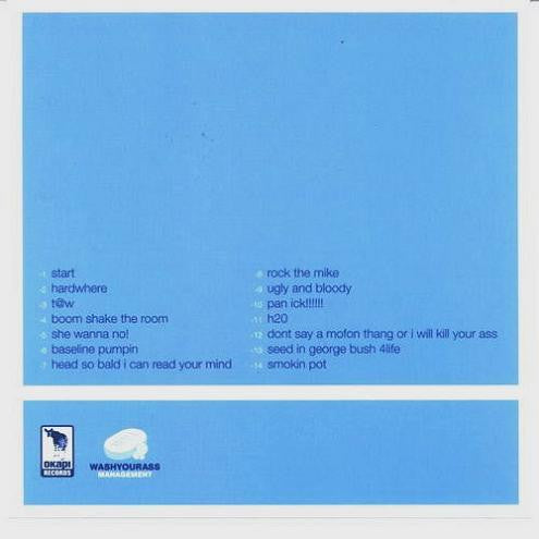 Image of Back Cover of CD - VG+/VG - THE ROOTS, Japan - Nagoya Blue Note September 7 2004 (Okapi Records; none, US 2004), White CD, Unoffical Release,  - 1856037S