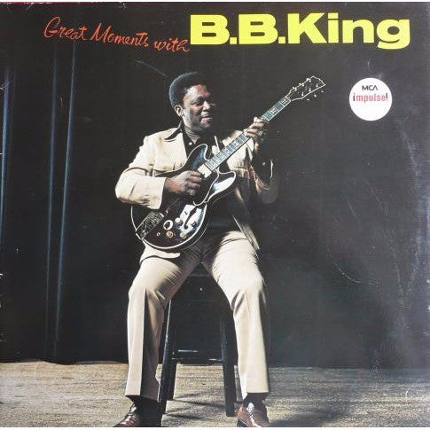 Image of Front Cover of 2xLP - VG/VG+ - B.B. KING, Great Moments With B.B. King (MCA Records; 301 820, Europe 1981, Gatefold), ,  - 1846080S