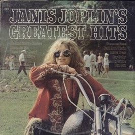 Image of Front Cover of LP - VG+/VG+ - JANIS JOPLIN, Janis Joplin's Greatest Hits (CBS Orange/Yellow; S 65470, UK 1970s Reissue), ,  - 1826162E
