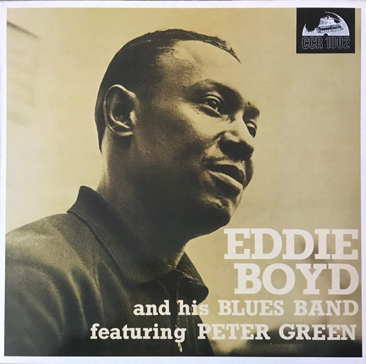 Image of Front Cover of LP - VG+/VG+ - EDDIE BOYD AND HIS BLUES BAND FEATURING PETER GREEN, Eddie Boyd And His Blues Band (Crosscut Records ; CCR 1002, Germany 1982 Reissue, Laminated Sleeve), Strong VG+,  - 1726513E