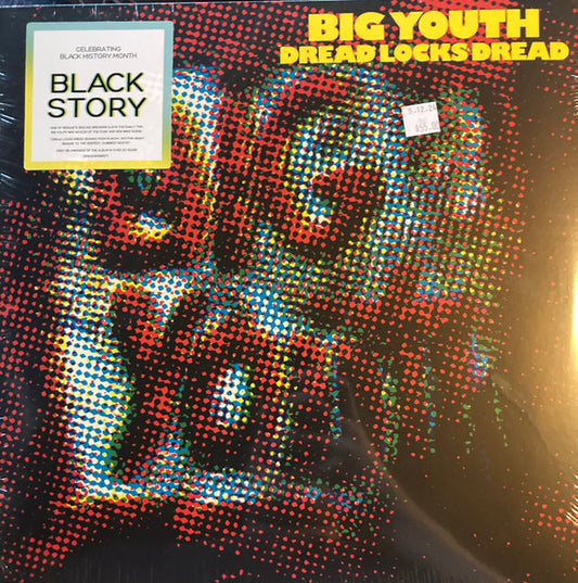 Image of Front Cover of LP - EX/EX - BIG YOUTH, Dread Locks Dread (Virgin; 6588127, UK 2024 Reissue), Sleeve in shrinkwrap (opened).,  - 1926133E
