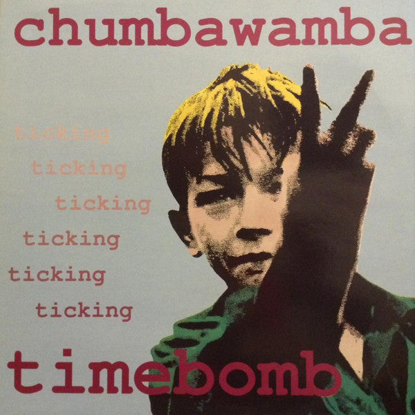 Image of Front Cover of 12" - VG/VG - CHUMBAWAMBA, Timebomb (One Little Indian; 89TP12, UK 1993, Picture Sleeve), Corner cut sleeve. ,  - 1816133C